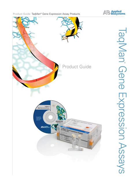 taqman|TaqMan Gene Expression Assay solutions .